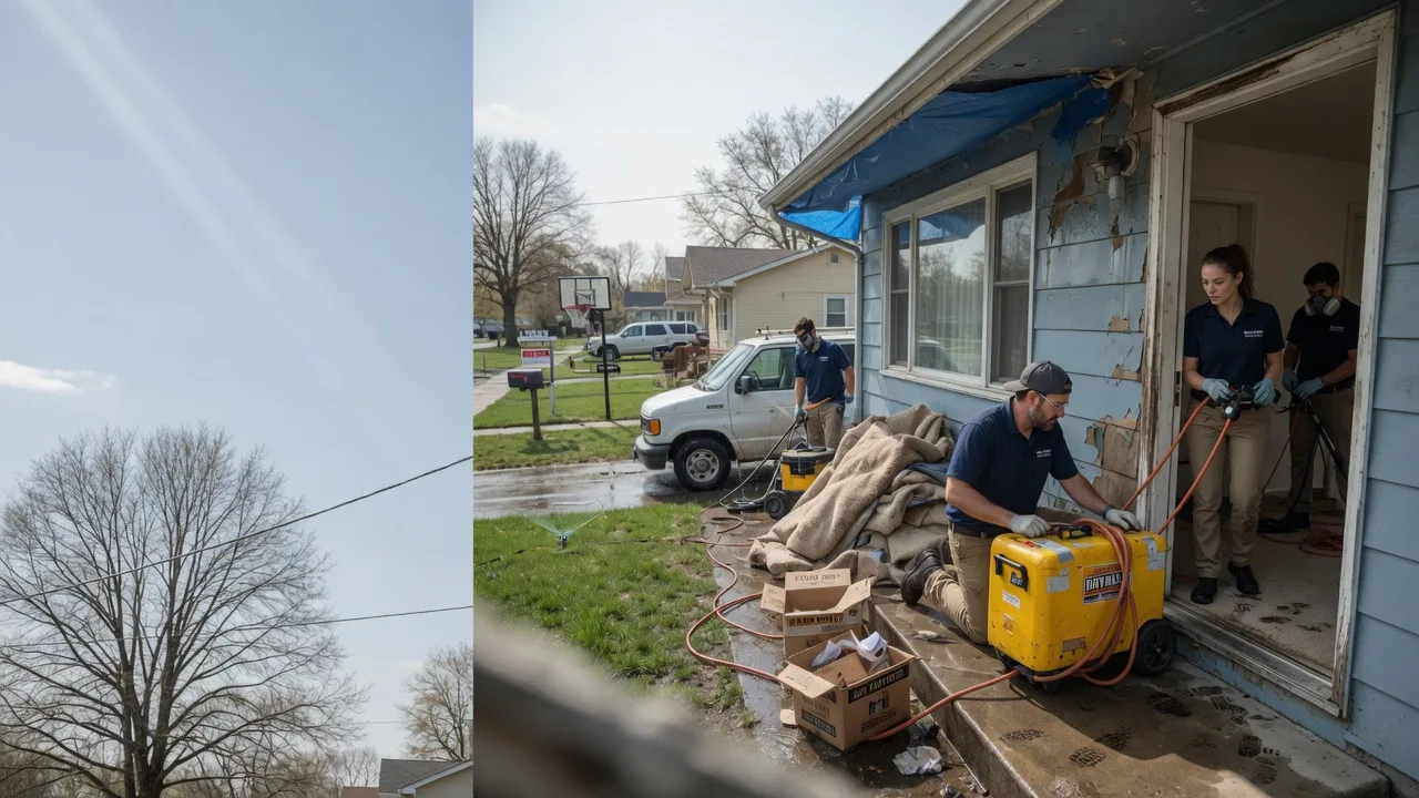Basement Flood Cleanup in Mount Vernon, IL near me